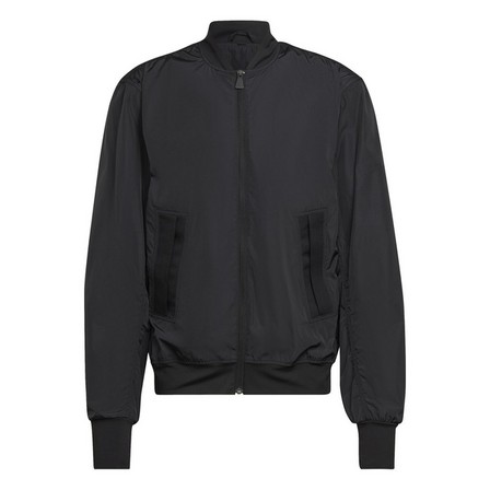 Men Best Of Adidas Training Bomber Jacket, Black, A901_ONE, large image number 3
