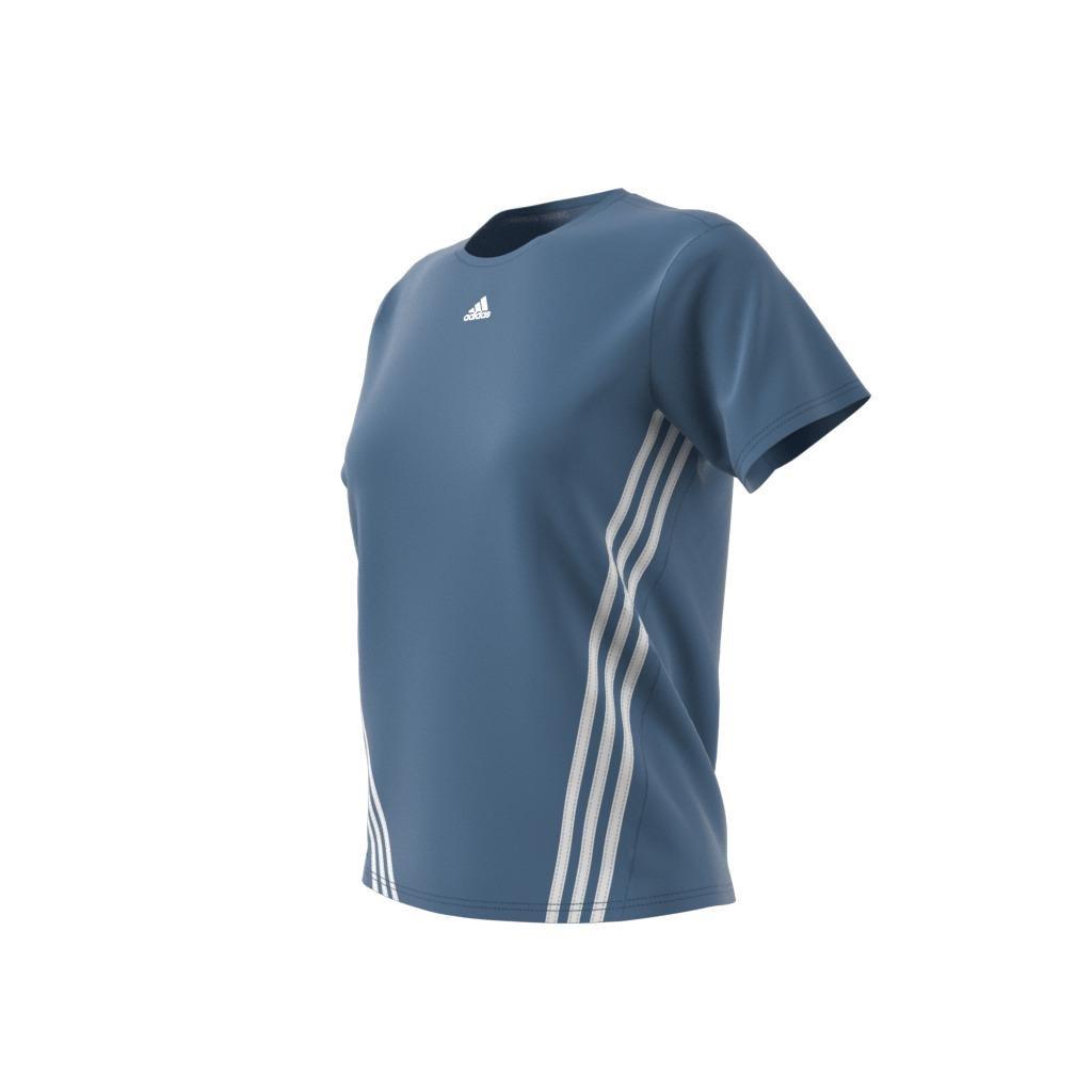 TRAINICONS 3-Stripes T-Shirt, Blue, , large image number 2