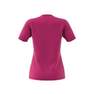 Women Adicolor Classics Trefoil T-Shirt, Burgundy, A901_ONE, thumbnail image number 3