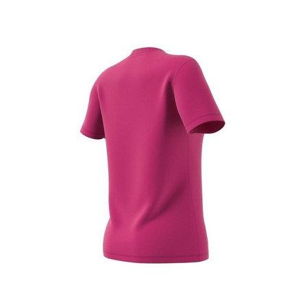 Women Adicolor Classics Trefoil T-Shirt, Burgundy, A901_ONE, large image number 7