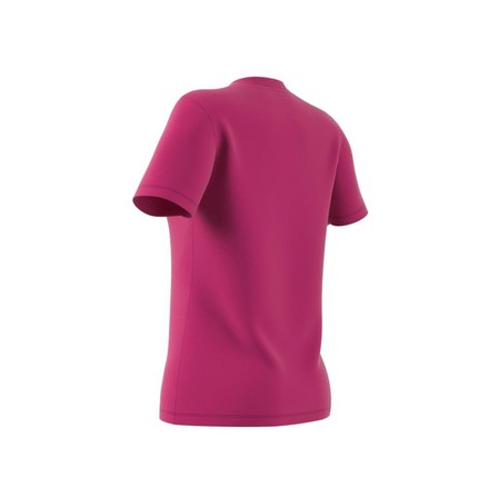 Women Adicolor Classics Trefoil T-Shirt, Burgundy, A901_ONE, large image number 9