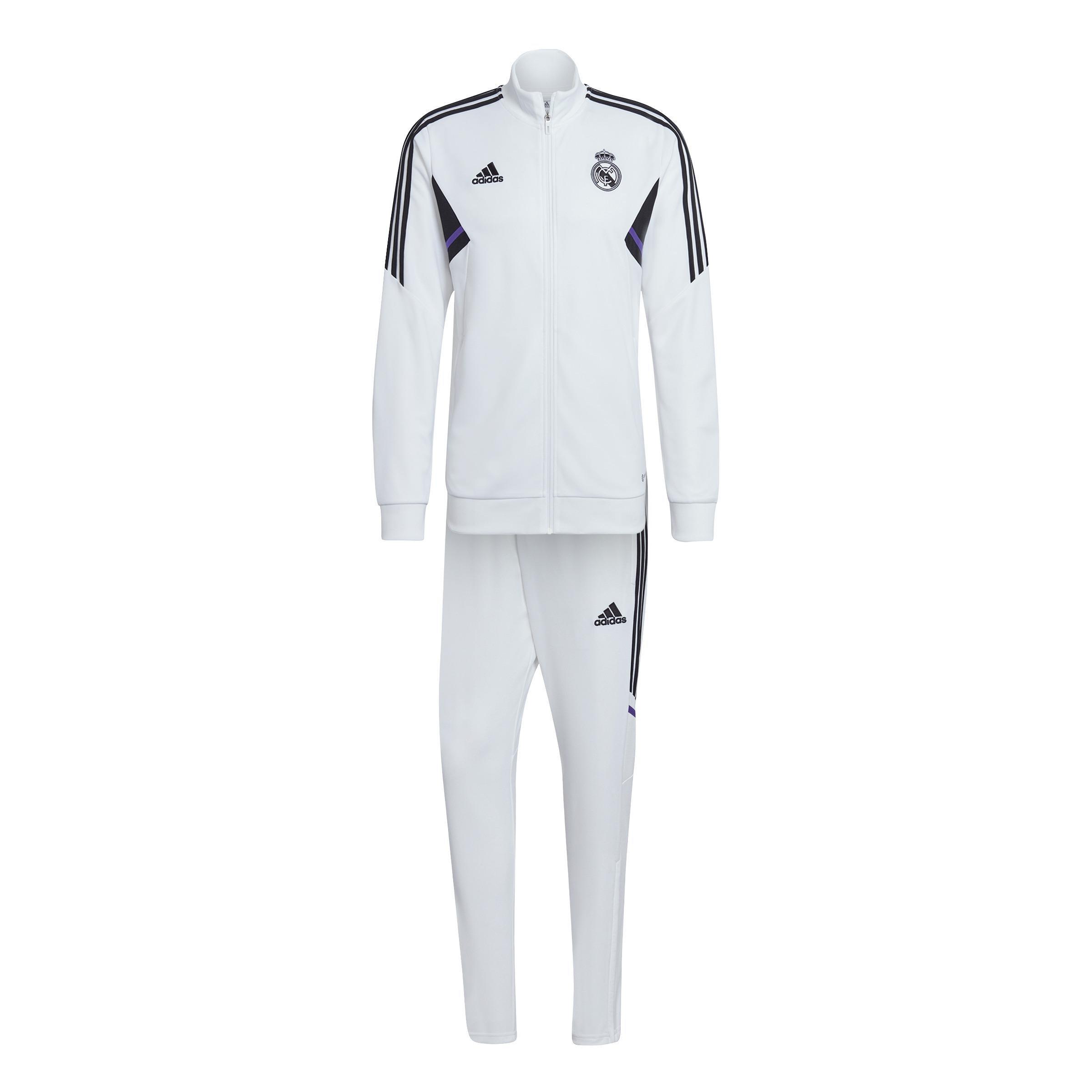 Real Madrid Condivo 22 Tracksuit, White, , large image number 2
