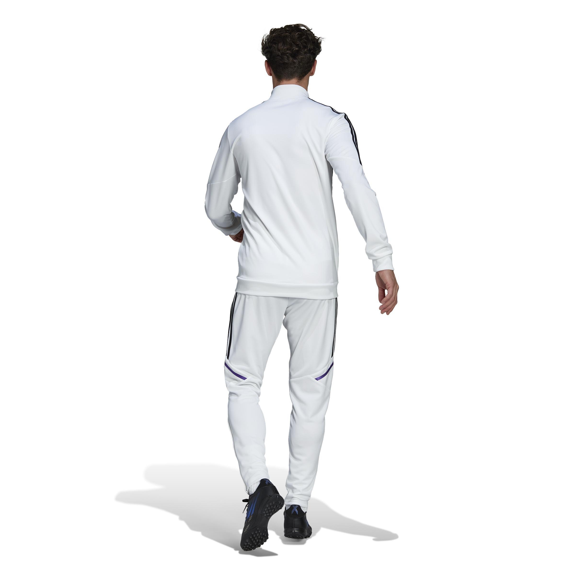 Real Madrid Condivo 22 Tracksuit, White, , large image number 5