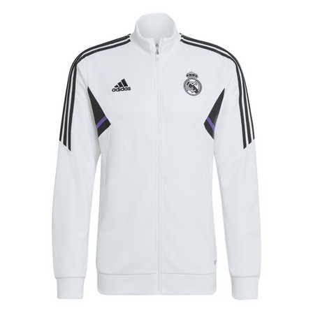 Men Real Madrid Condivo 22 Tracksuit, White, A901_ONE, large image number 7
