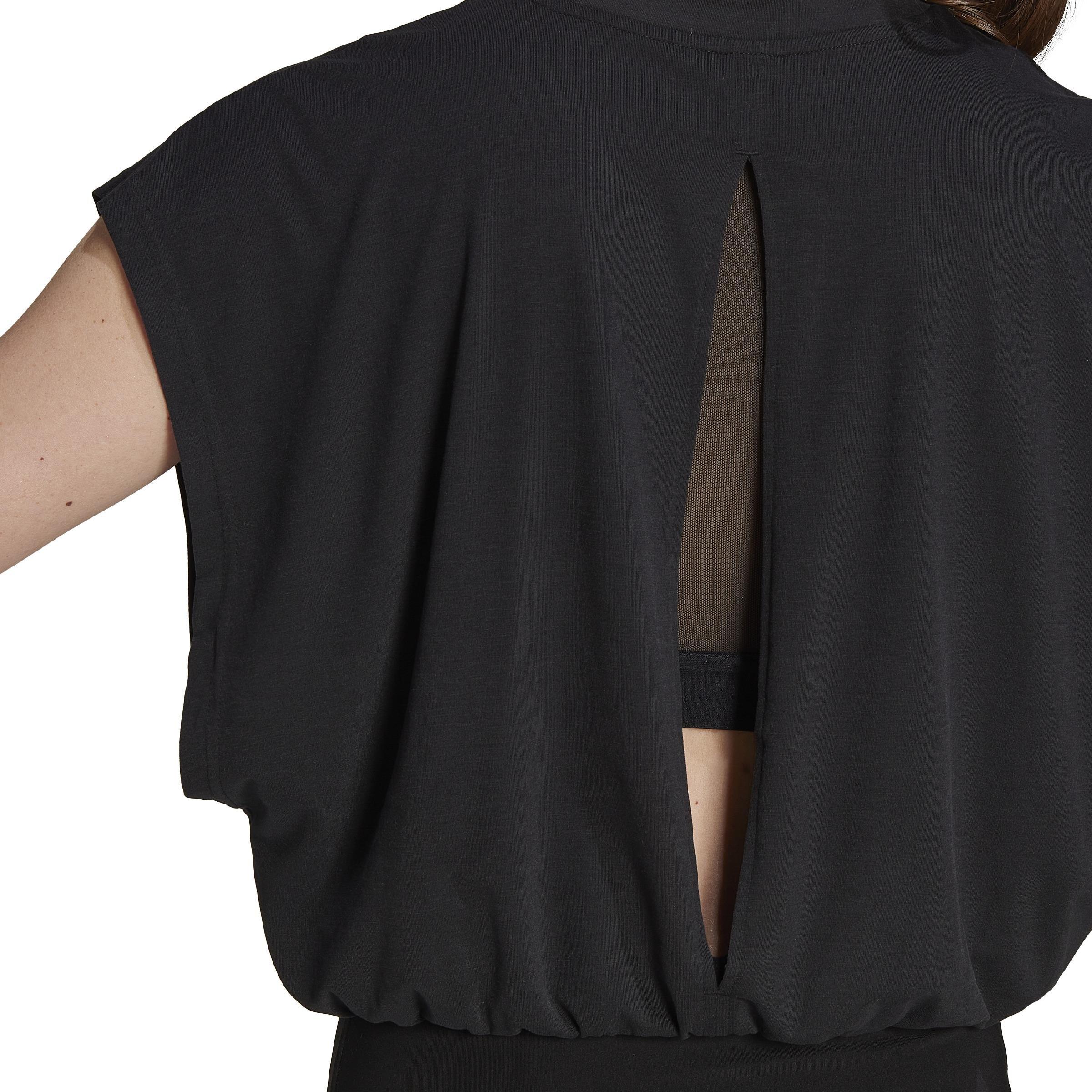 Hyperglam Sleeveless Tee Logo T-Shirt, Multicolour, A901_ONE, large image number 4