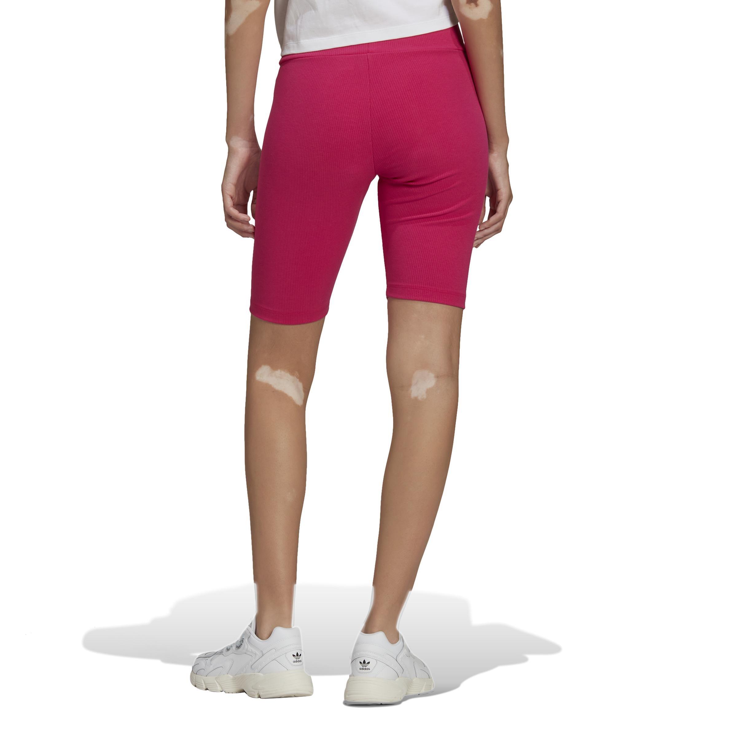 Adicolor Essentials Short Tights, Burgundy, A901_ONE, large image number 2