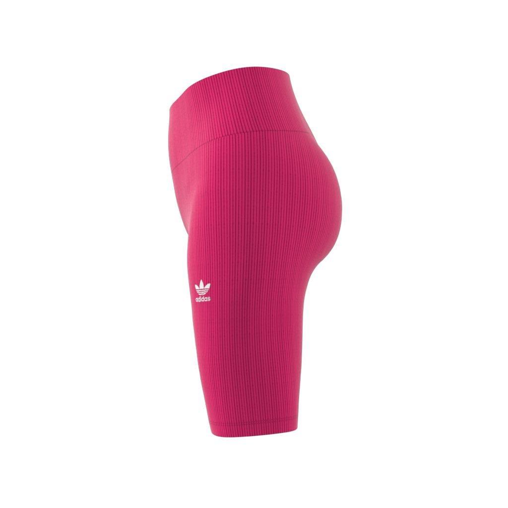 Adicolor Essentials Short Tights, Burgundy, A901_ONE, large image number 9