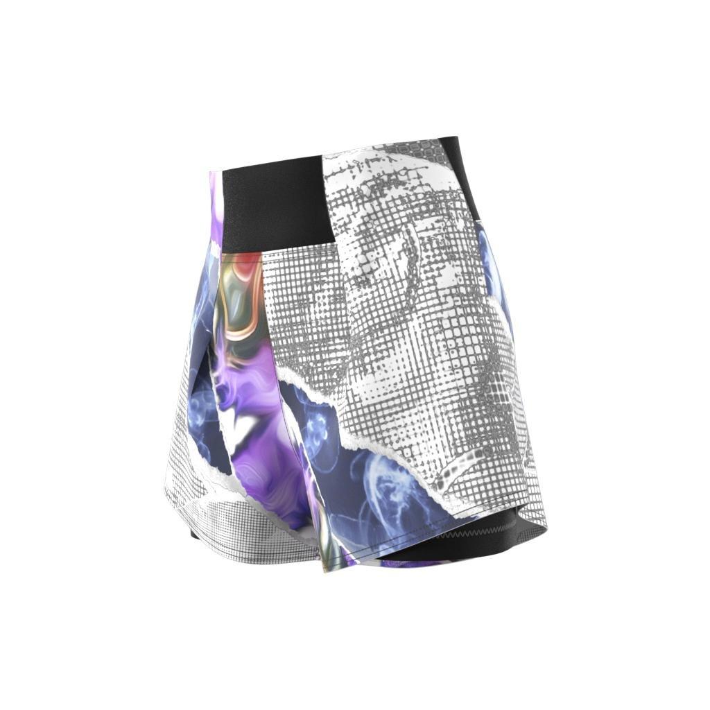 Tennis U.S. Series Ergo Printed Shorts, Black, A901_ONE, large image number 14