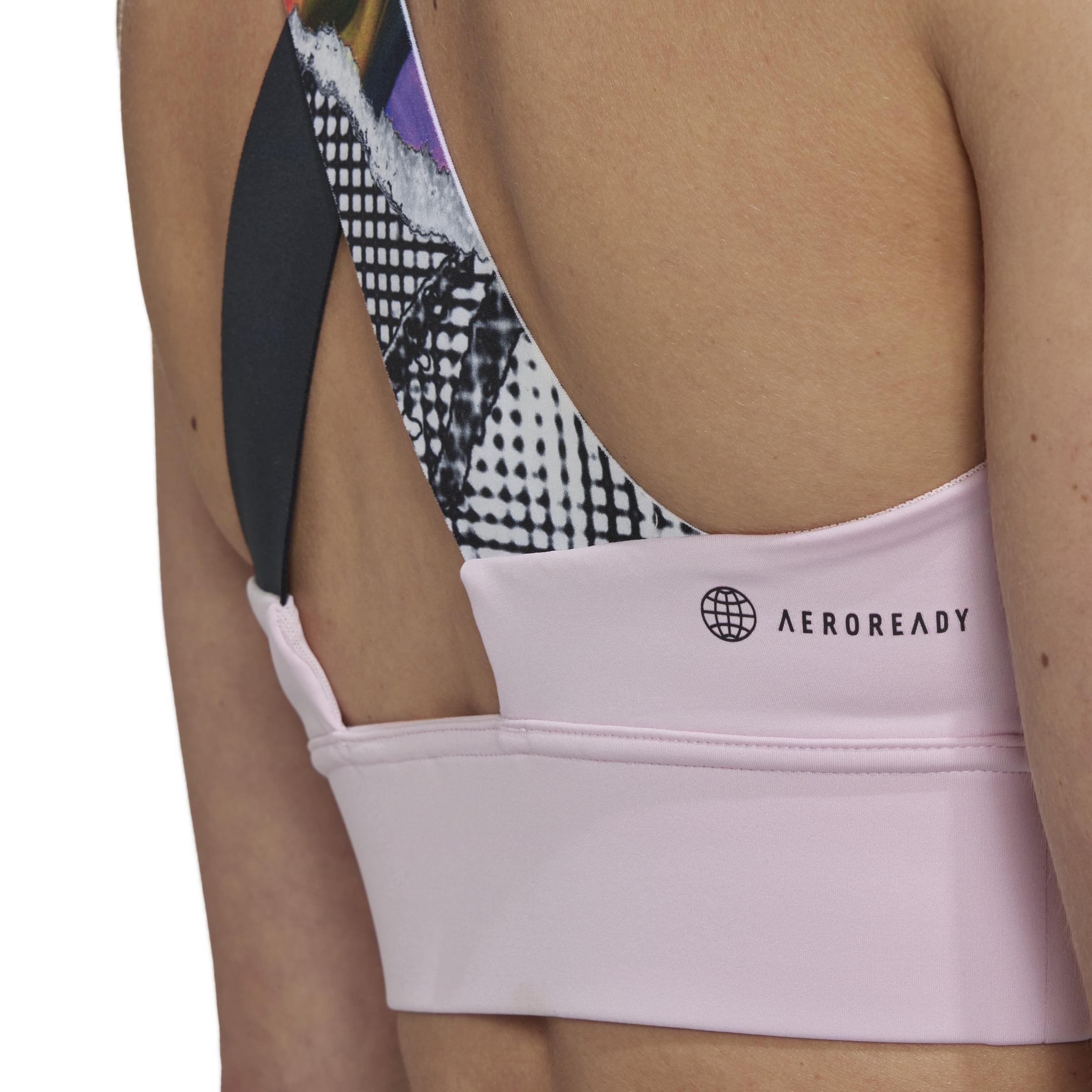 Tennis U.S. Series Crop Top, Pink, , large image number 5
