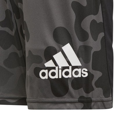 Kids Boys Designed To Move Camo Shorts, Black, A901_ONE, large image number 4