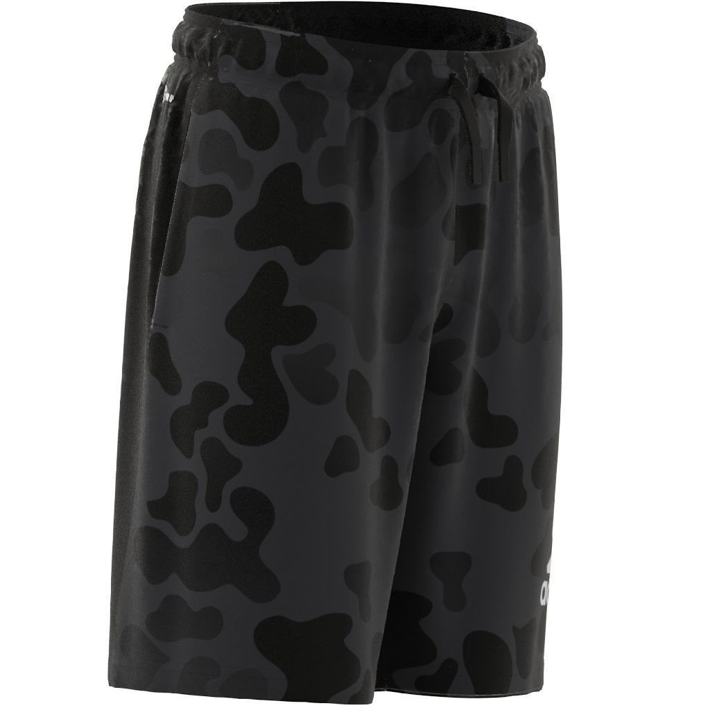 Kids Designed To Move Camo Shorts, Black, , large image number 7