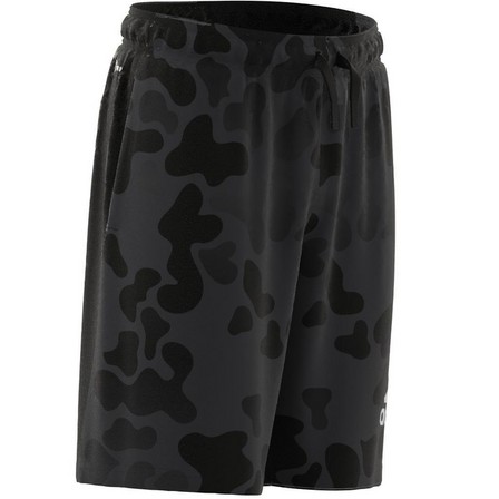 Kids Boys Designed To Move Camo Shorts, Black, A901_ONE, large image number 7