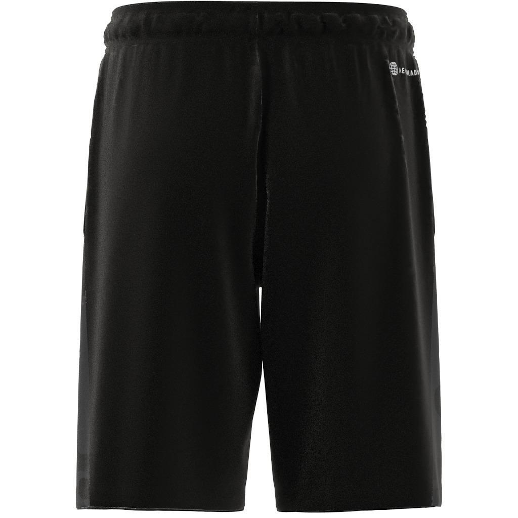 Kids Designed To Move Camo Shorts, Black, A901_ONE, large image number 10