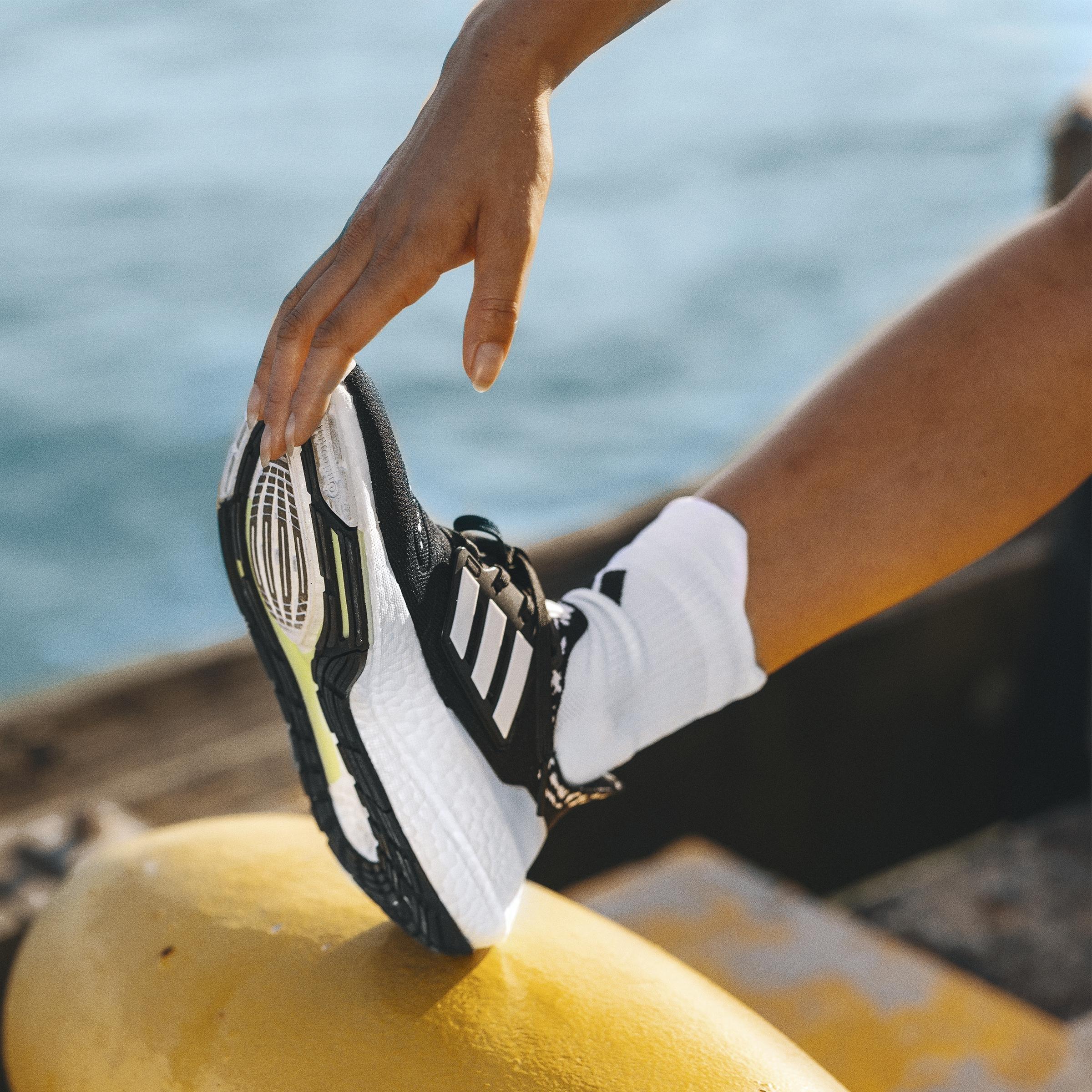 Unisex Running X Supernova Quarter Performance Socks, White, A901_ONE, large image number 5