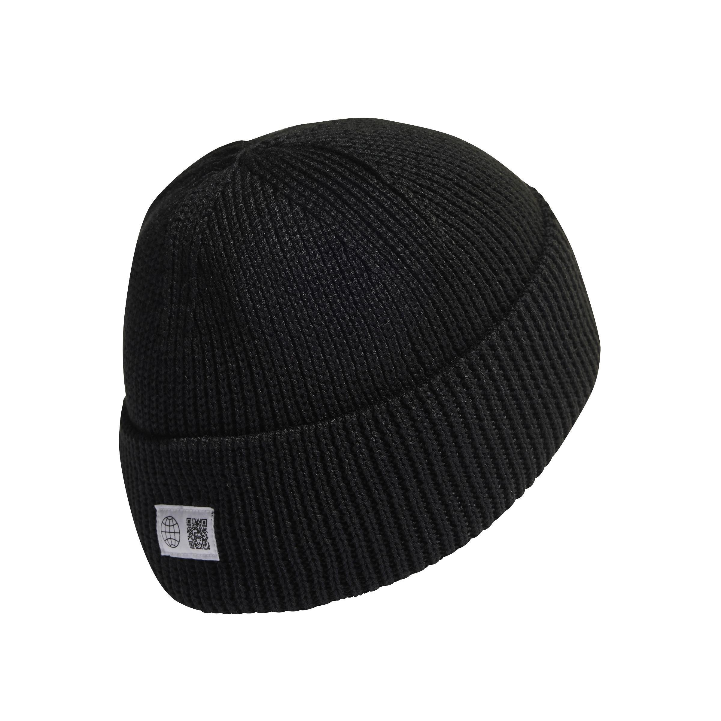 Unisex Fisherman Beanie, Black, A901_ONE, large image number 1