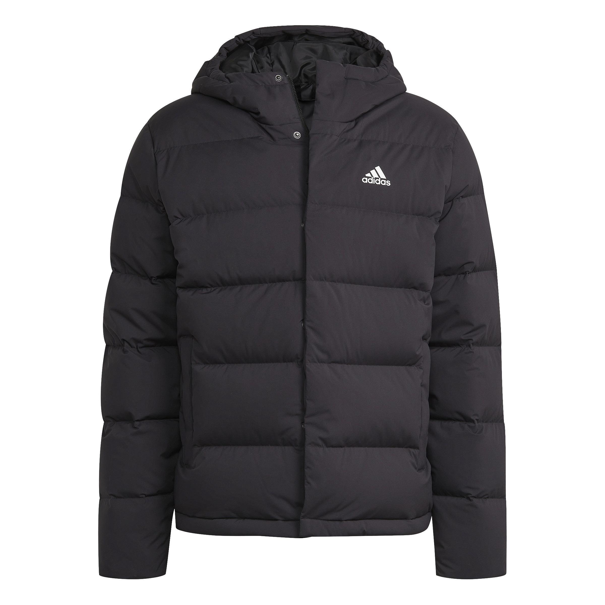Helionic Hooded Down Jacket, Black, , large image number 0