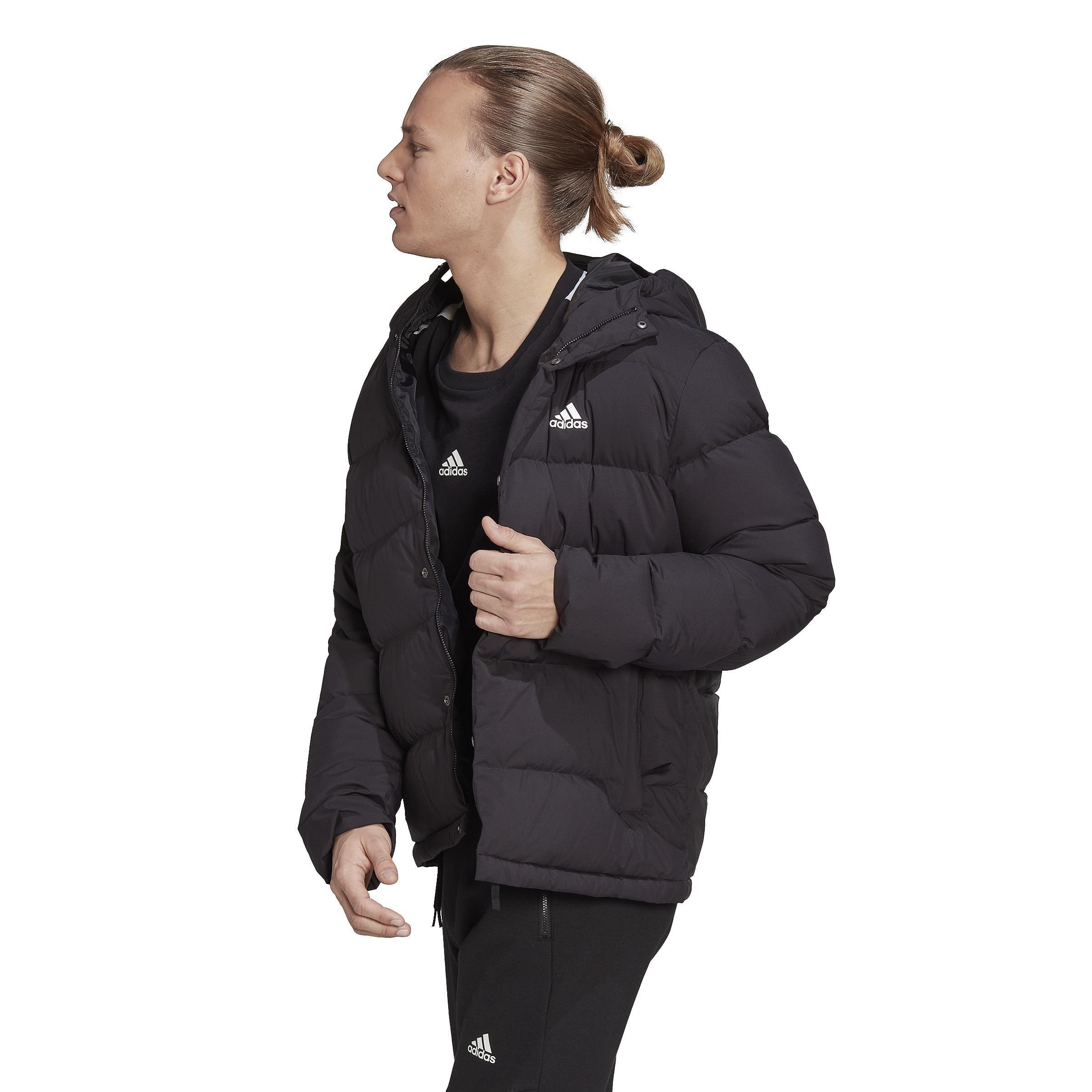 Helionic Hooded Down Jacket, Black, , large image number 10