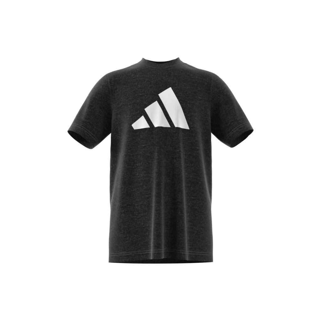 Unisex Kids Future Icons 3-Stripes Logo T-Shirt, Black, A901_ONE, large image number 8