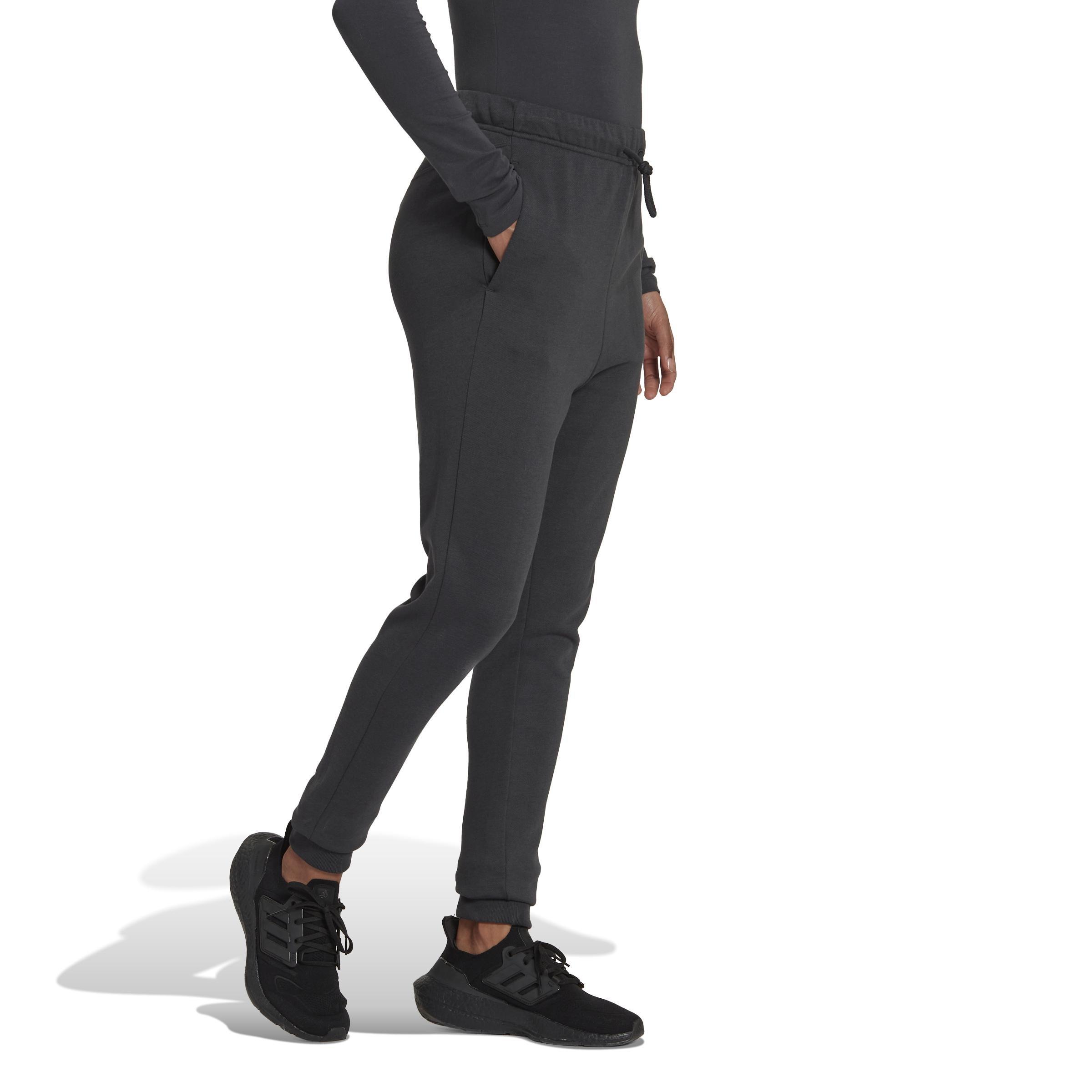 Adidas high waisted joggers best sale