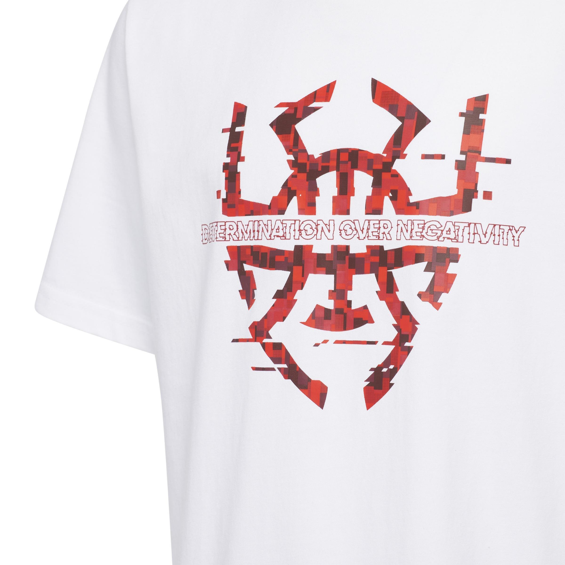 Unisex Kids Donovan Mitchell D.O.N. Issue #4 T-Shirt, White, , large image number 4