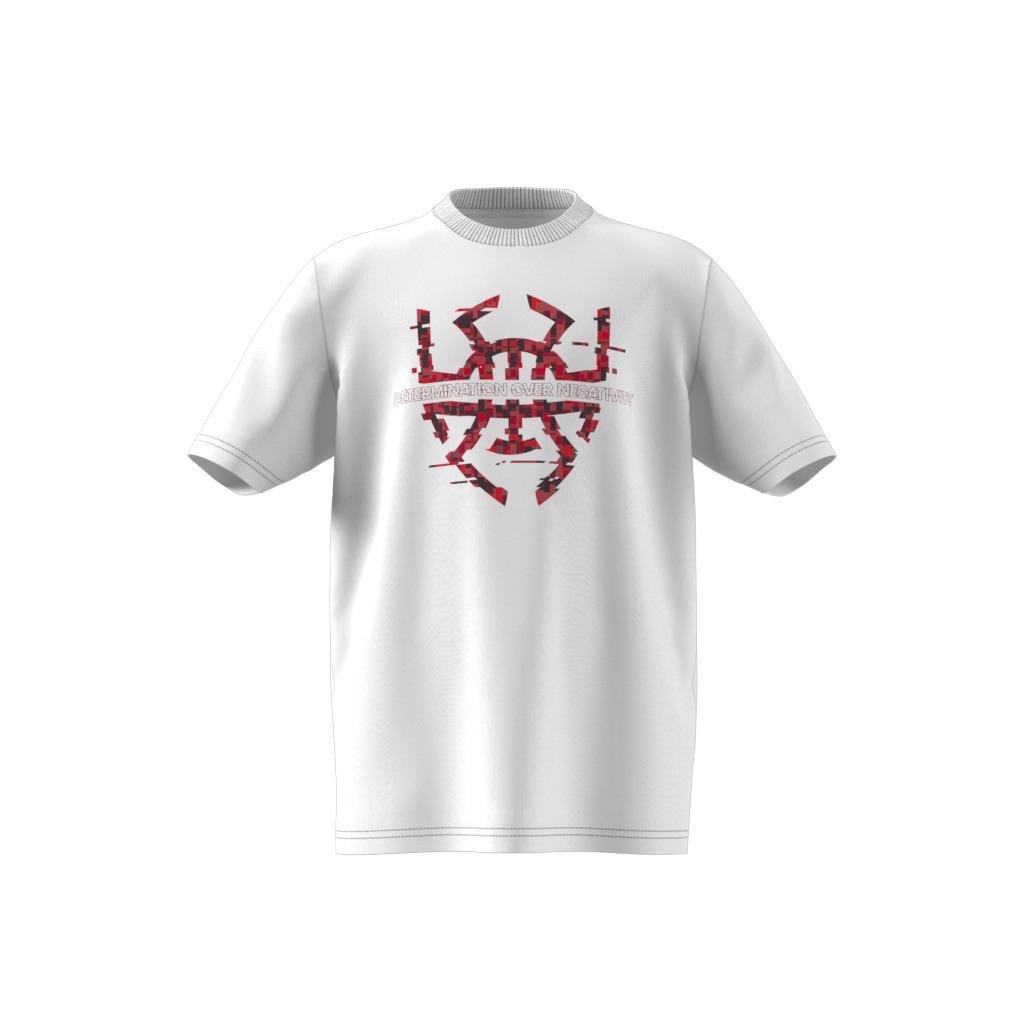 Unisex Kids Donovan Mitchell D.O.N. Issue #4 T-Shirt, White, , large image number 8