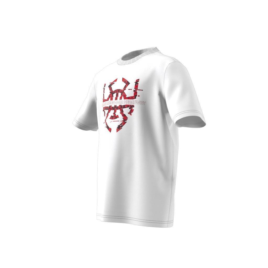 Unisex Kids Donovan Mitchell D.O.N. Issue #4 T-Shirt, White, , large image number 10