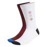 Unisex Crew Socks 2 Pairs, White, A901_ONE, thumbnail image number 0