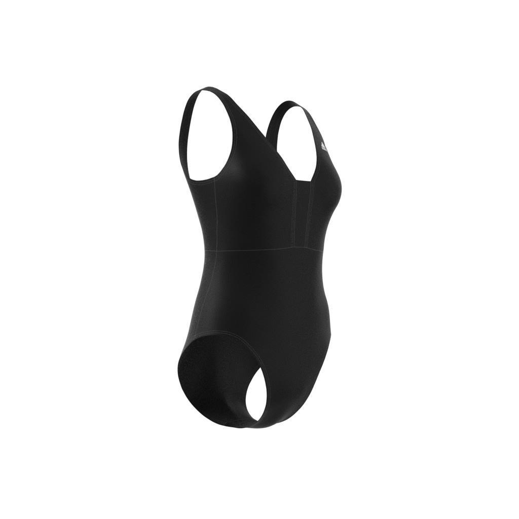 Iconisea 3-Stripes Swimsuit, Black, , large image number 7