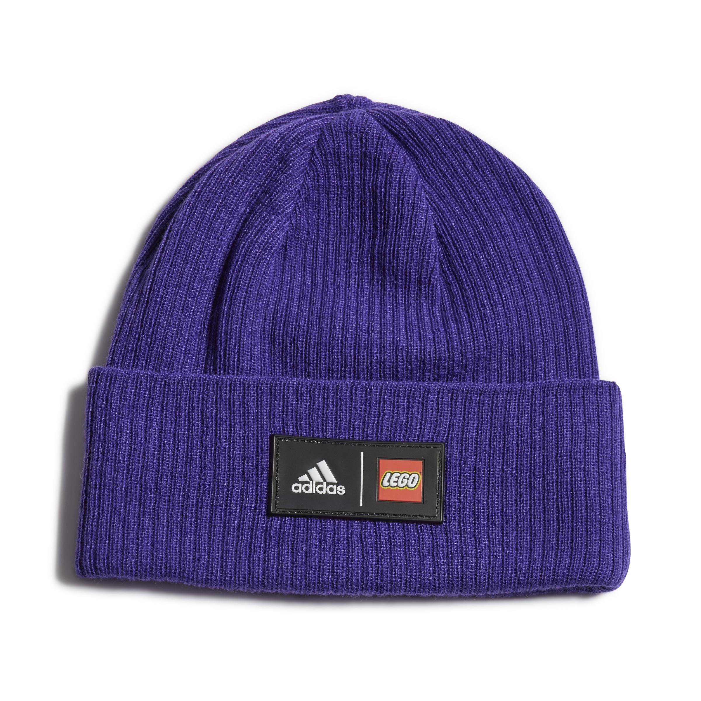 Unisex Classic Lego Beanie, Purple, A901_ONE, large image number 1