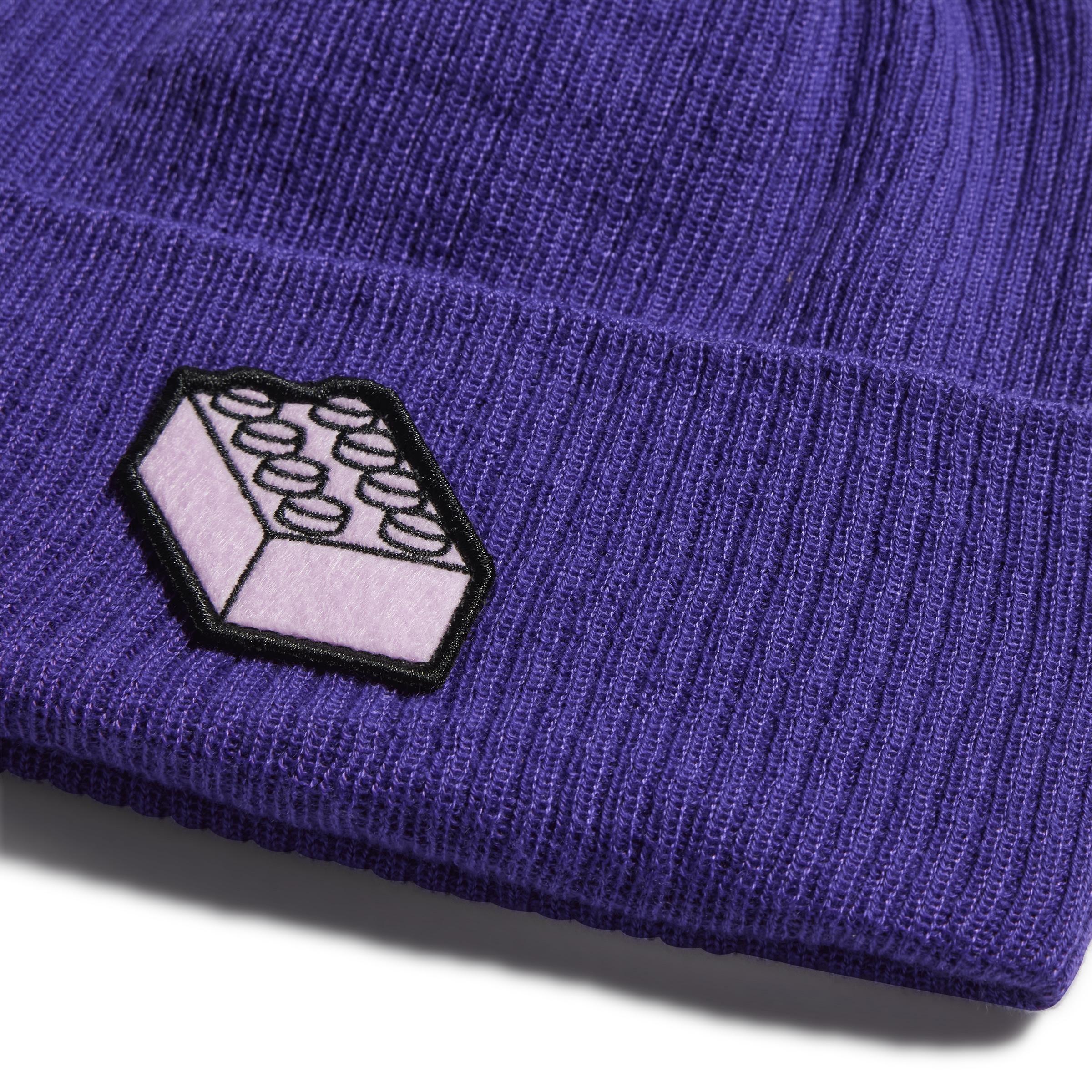 Unisex Kids Classic Lego Beanie, Purple, , large image number 2