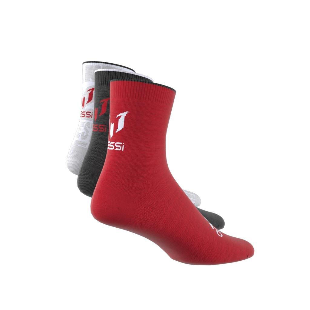 Messi Ankle Socks 3 Pairs, Red, A901_ONE, large image number 5