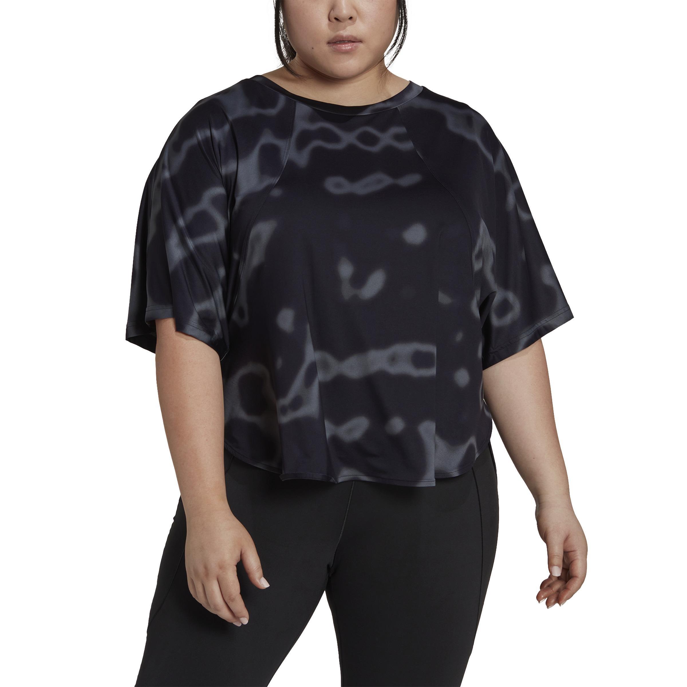 11 Honore Training T-Shirt (Plus Size), Black, A901_ONE, large image number 0