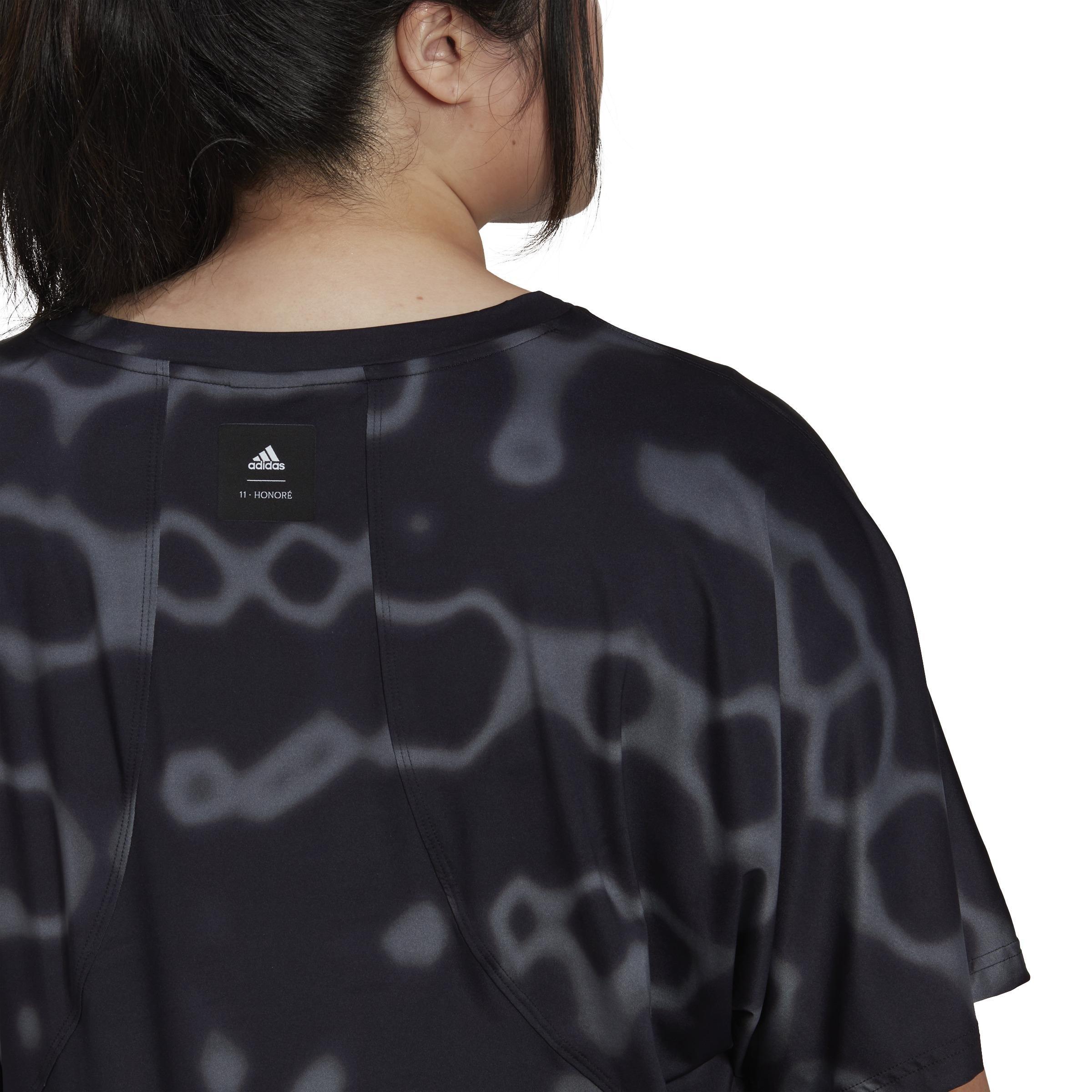 11 Honore Training T-Shirt (Plus Size), Black, A901_ONE, large image number 6