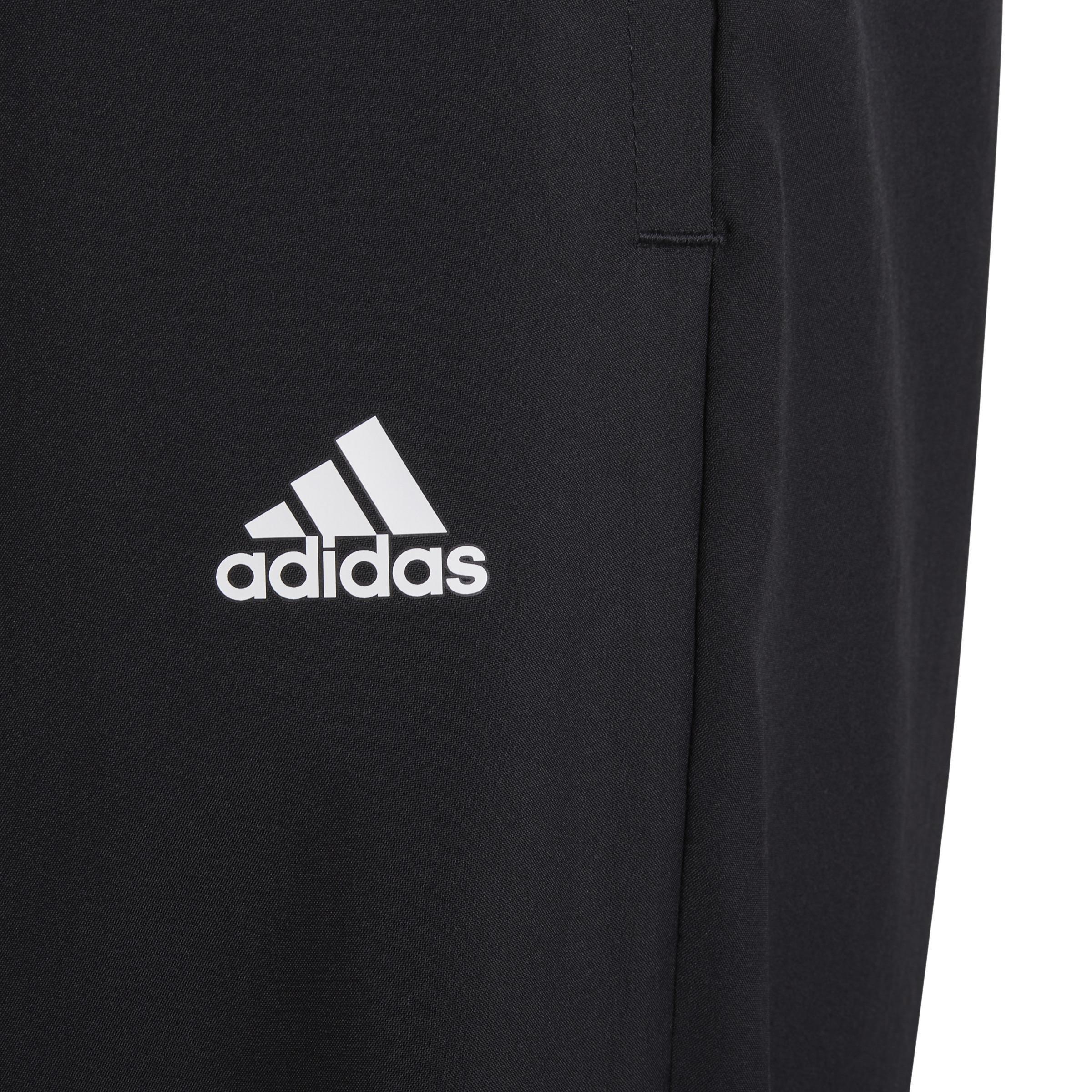 Kids Woven Tracksuit Bottoms, Black, , large image number 5