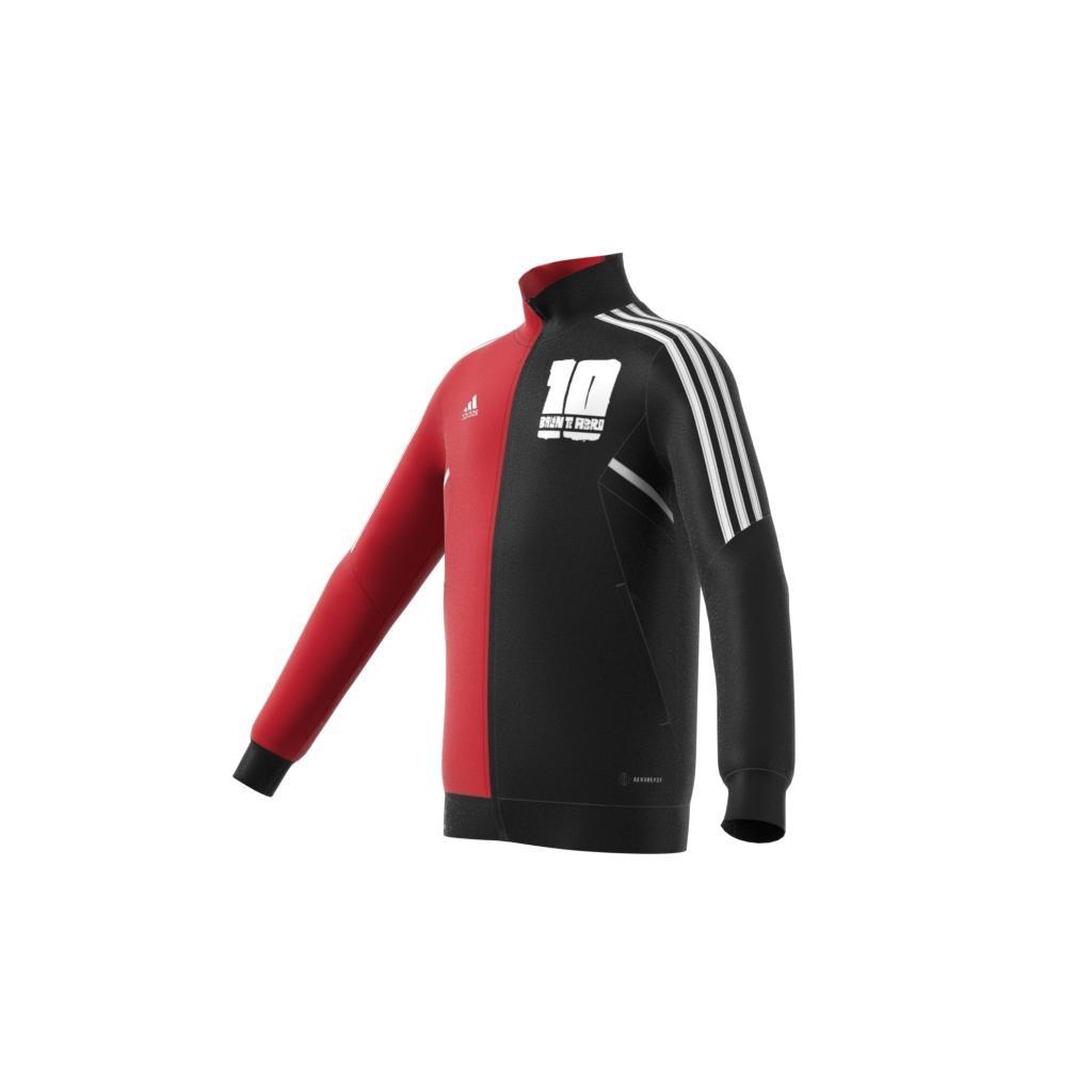 Kids Messi Track Top, Black, A901_ONE, large image number 0