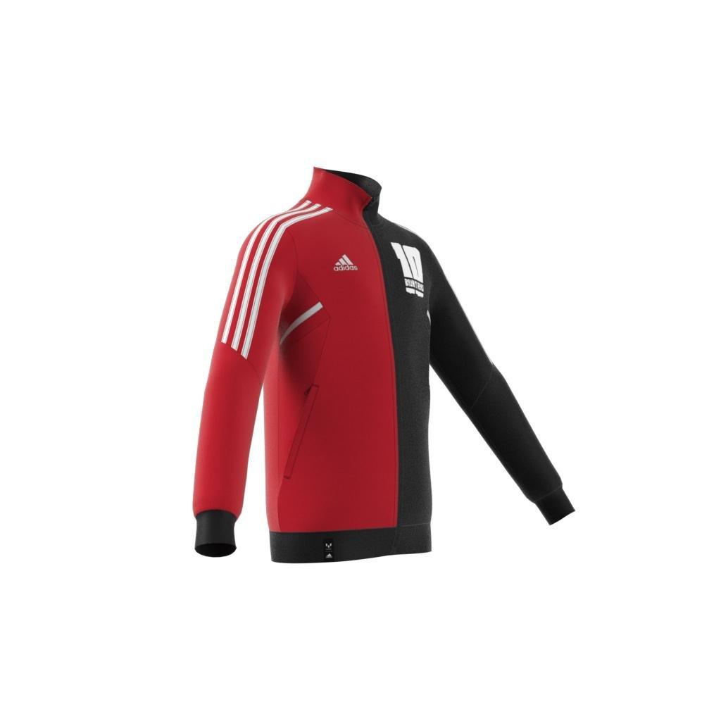 Kids Messi Track Top, Black, , large image number 8