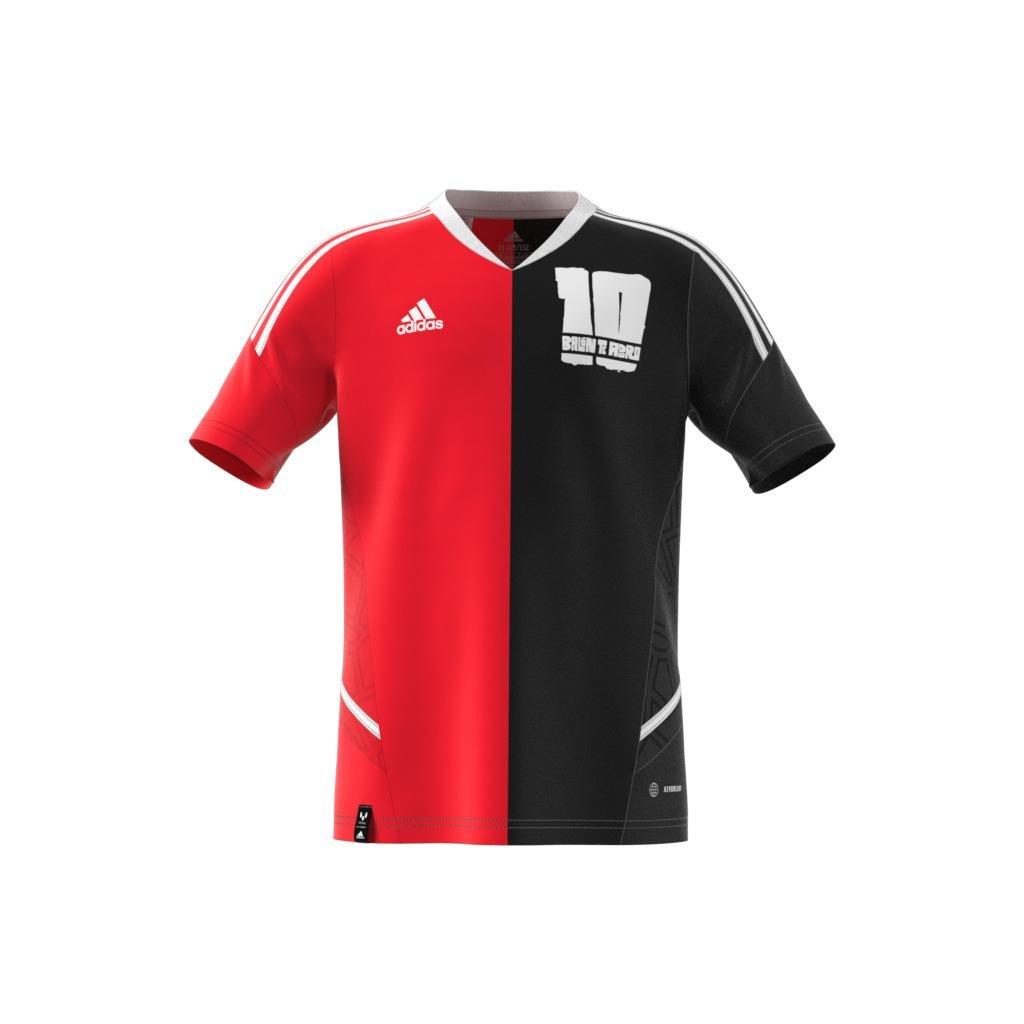 Kids Messi Jersey, Black, A901_ONE, large image number 6