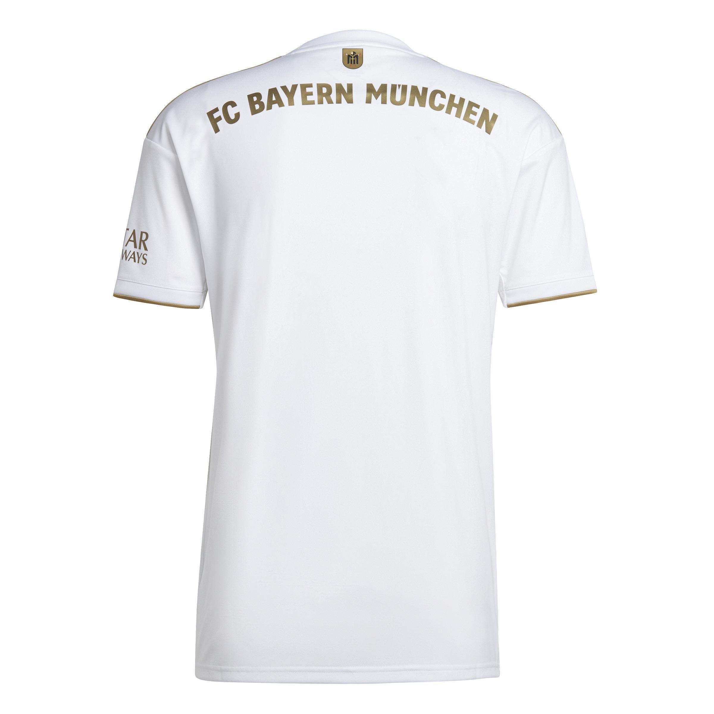 Fc Bayern 21/22 Home Jersey, White, A901_ONE, large image number 4