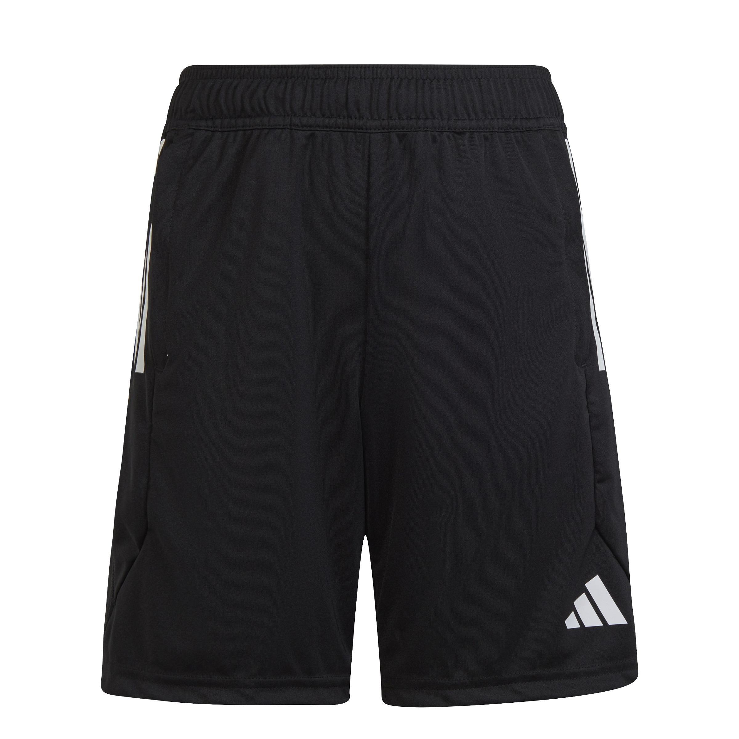 Unisex Kids Tiro 23 Competition Training Shorts, Black, A901_ONE, large image number 0