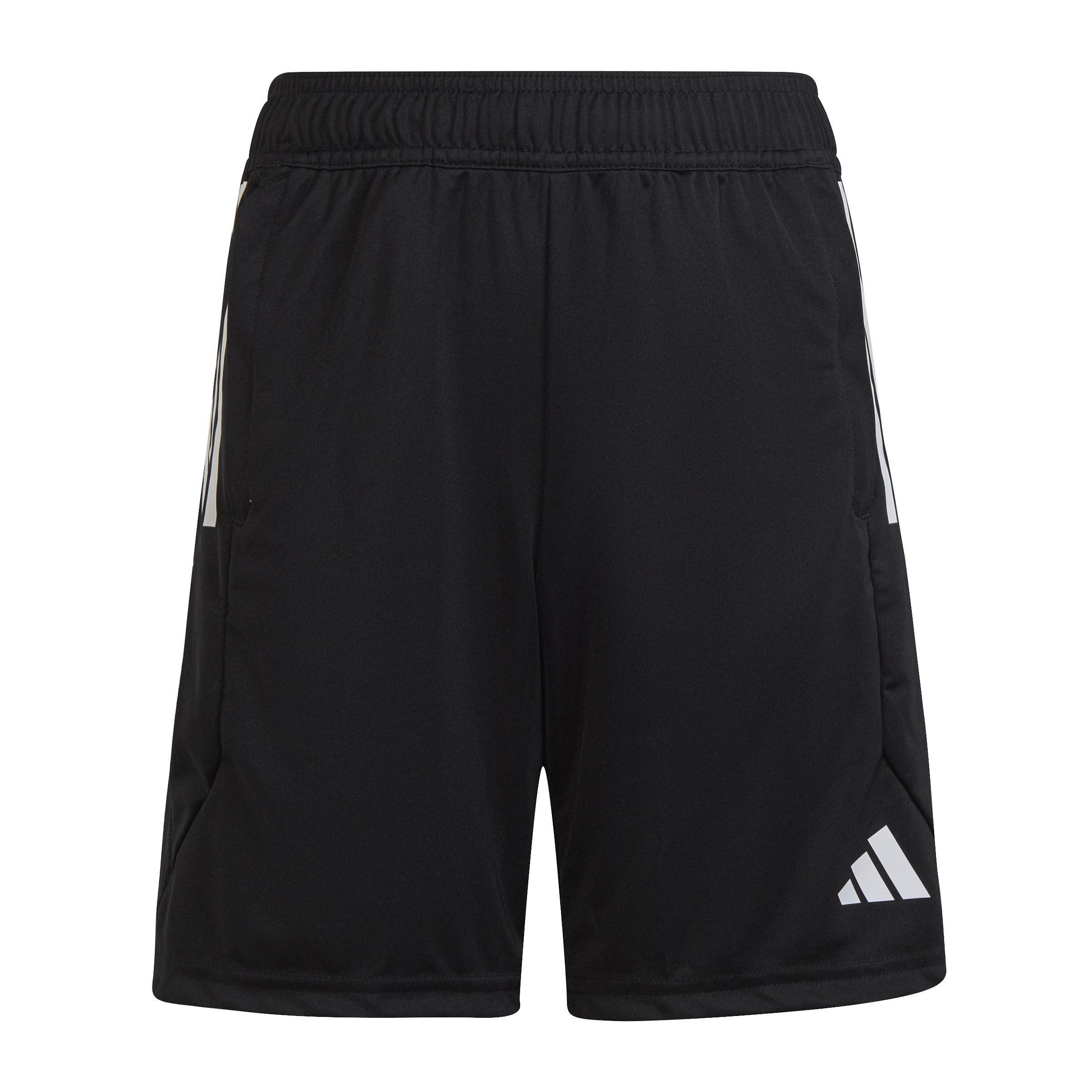 Unisex Kids Tiro 23 Competition Training Shorts, Black, A901_ONE, large image number 1