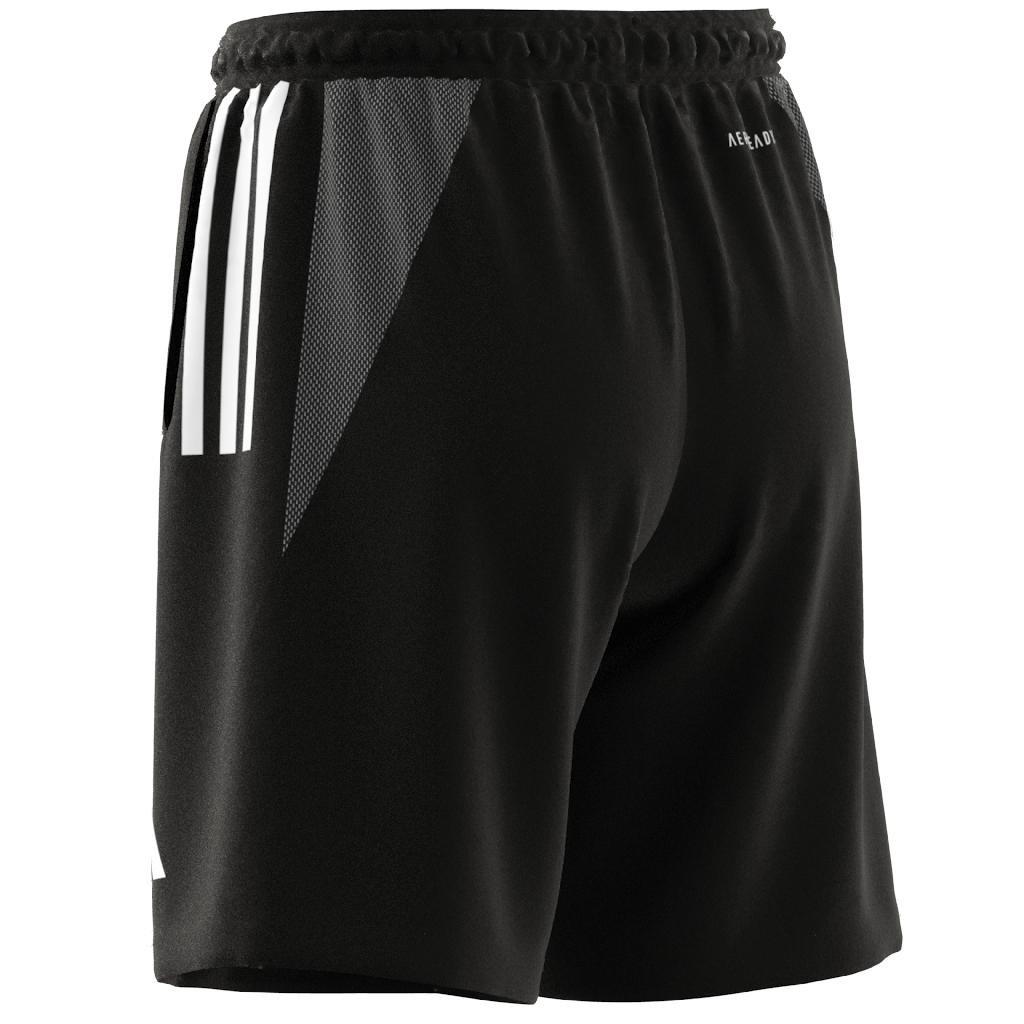 Unisex Kids Tiro 23 Competition Training Shorts, Black, A901_ONE, large image number 6