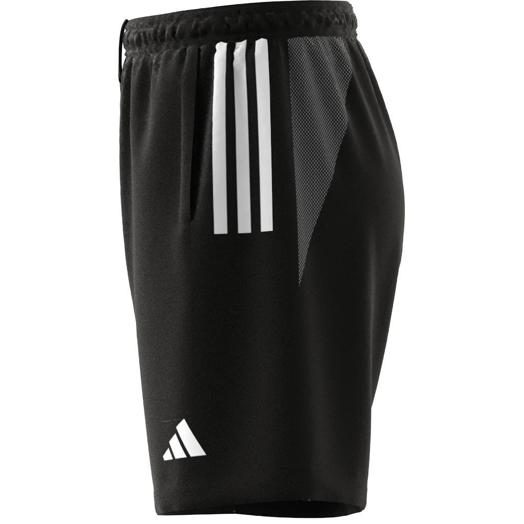 Unisex Kids Tiro 23 Competition Training Shorts, Black, A901_ONE, large image number 7