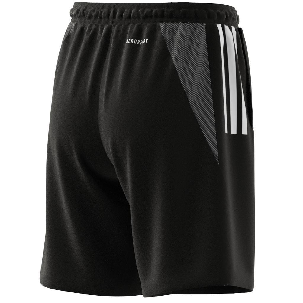Unisex Kids Tiro 23 Competition Training Shorts, Black, A901_ONE, large image number 10