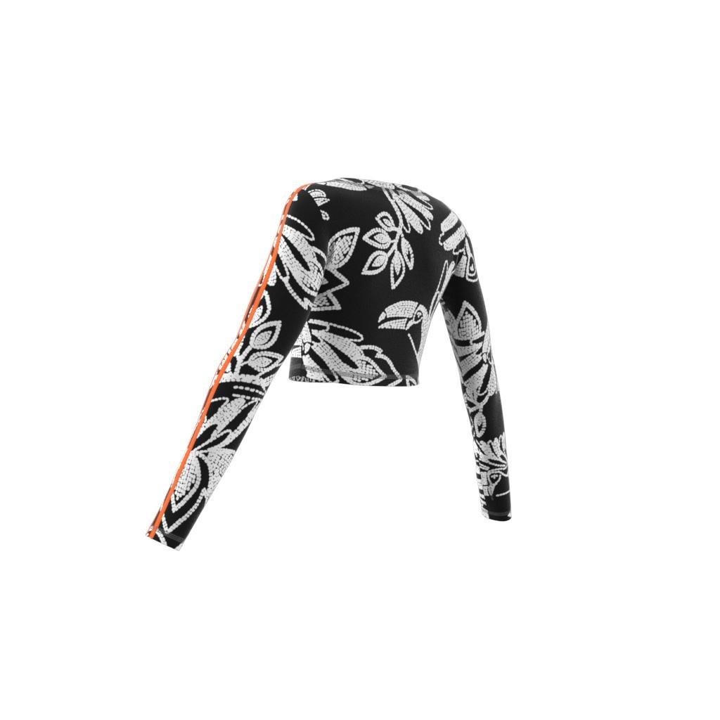 Farm Rio Crop Long Sleeve Sweatshirt, Multicolour, A901_ONE, large image number 7