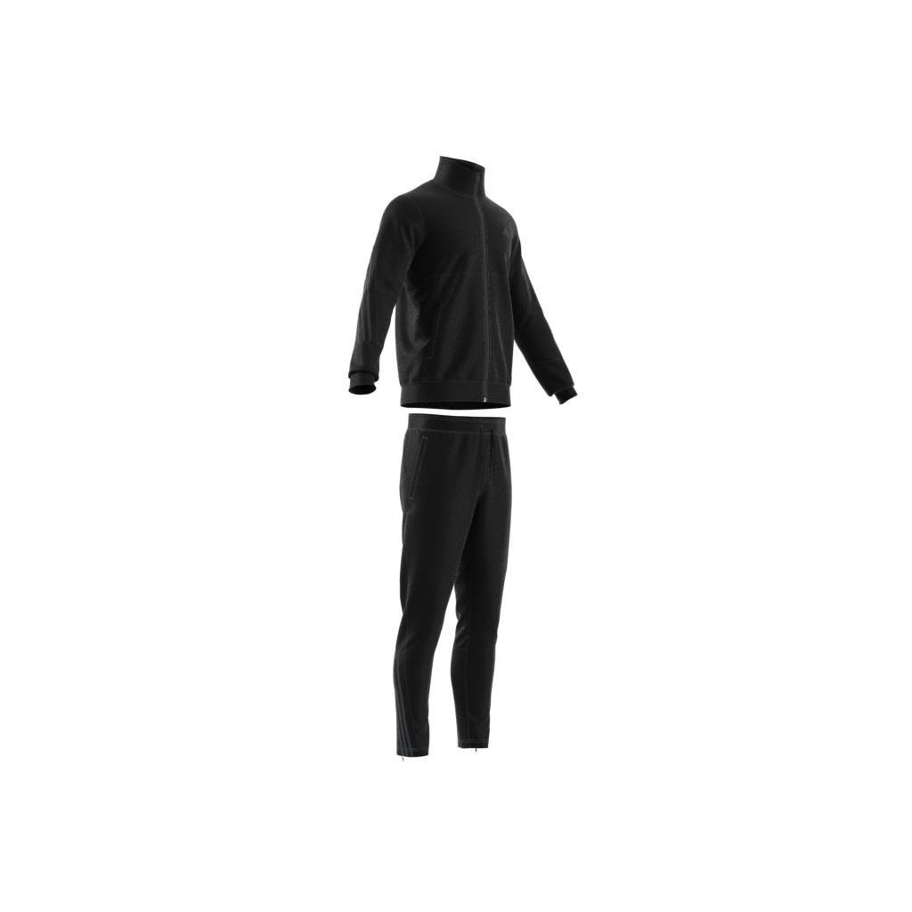 Slim Zipped Tracksuit, Black, A901_ONE, large image number 10