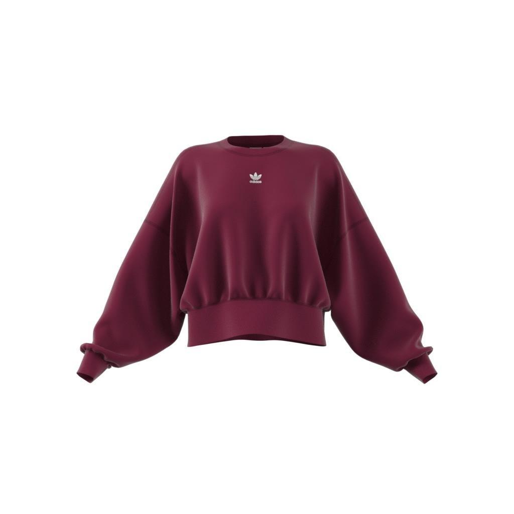 Adicolor Essentials Fleece Sweatshirt, Red, A901_ONE, large image number 1