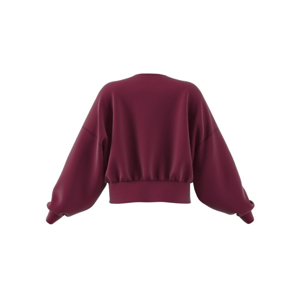 Adicolor Essentials Fleece Sweatshirt, Red, A901_ONE, large image number 5