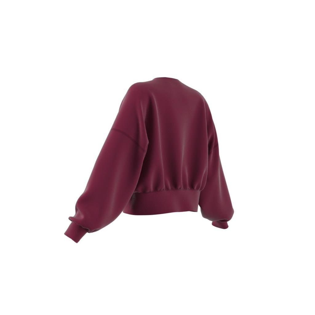 Adicolor Essentials Fleece Sweatshirt, Red, A901_ONE, large image number 9