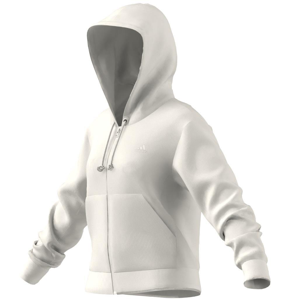 ALL SZN Fleece Full-Zip Hoodie, White, A901_ONE, large image number 4