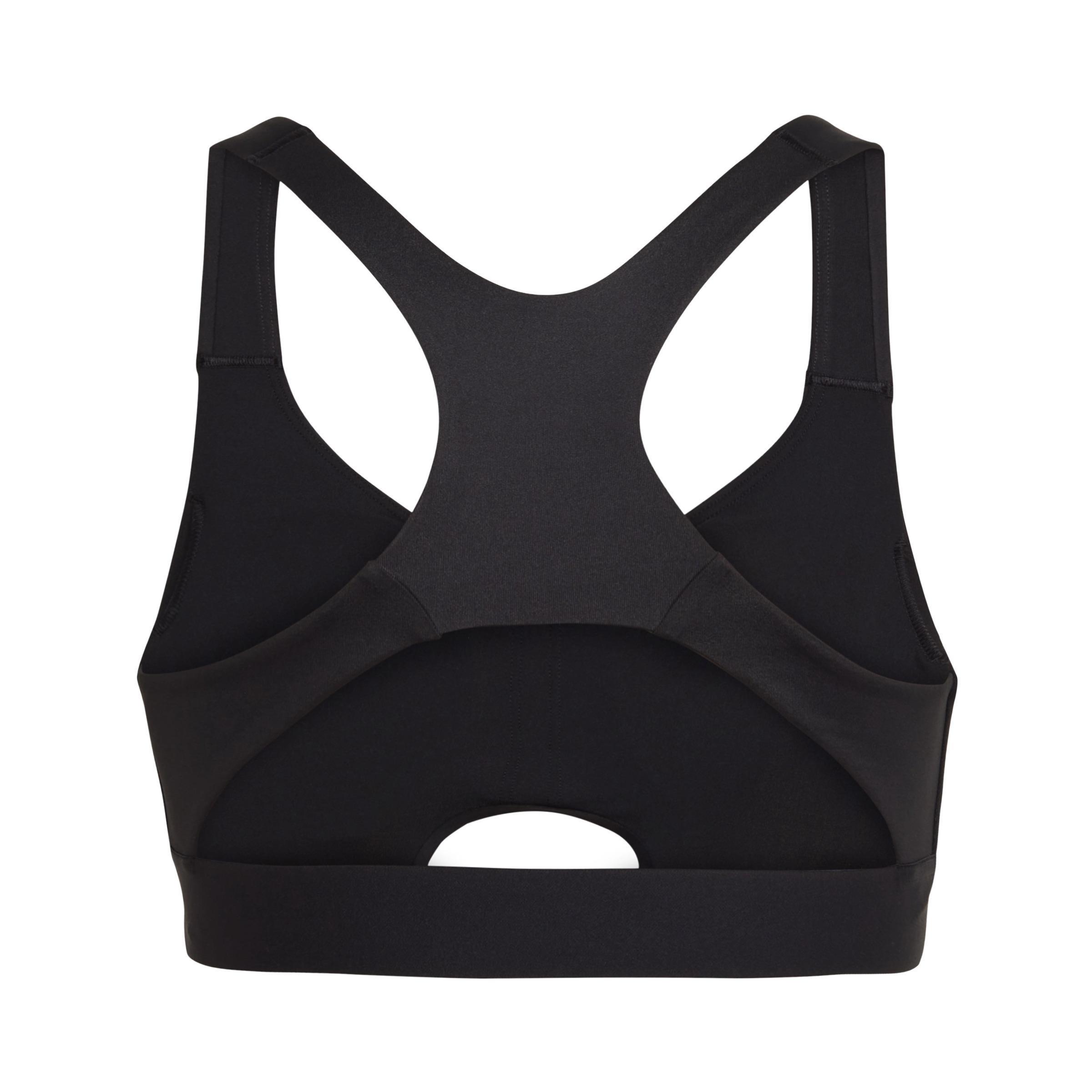 Powerreact Training Medium-Support Hyperglam Bra, Black, , large image number 2
